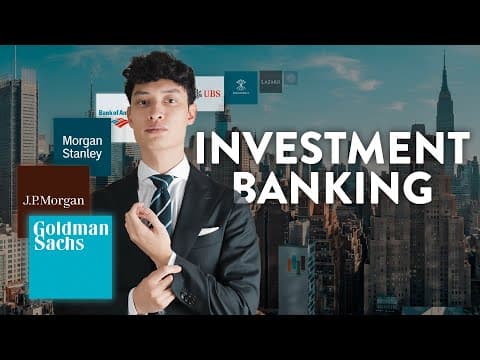 LAVORARE IN INVESTMENT BANKING 🏦